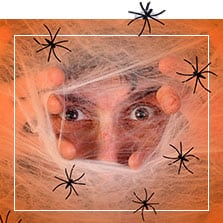 Telarañas decorativas